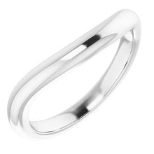 Charger l'image dans la galerie, Sterling Silver Band for 10 x 8 mm Emerald Ring
