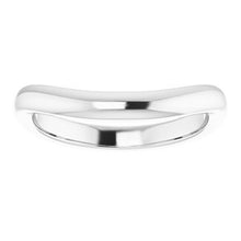 Charger l'image dans la galerie, Sterling Silver Band for 11 x 9 mm Emerald Ring
