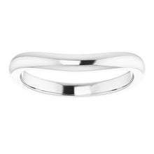 Charger l&#39;image dans la galerie, Sterling Silver Band for 9 x 7 mm Oval Ring
