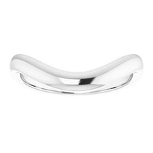 Charger l'image dans la galerie, Sterling Silver Band for 12 x 8 mm Pear Ring
