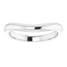 Charger l'image dans la galerie, Sterling Silver Band for 11 x 9 mm Oval Ring
