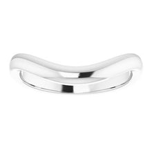 Charger l&#39;image dans la galerie, Sterling Silver Band for 10 x 7 mm Pear Ring
