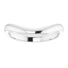 Load image into Gallery viewer, Sterling Silver Band for 9 x 6 mm Pear Ring
