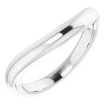 Charger l'image dans la galerie, Sterling Silver Band for 12 x 10 mm Emerald Ring
