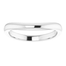 Charger l'image dans la galerie, Sterling Silver Band for 8 x 8 mm Square Ring
