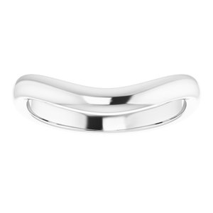 Sterling Silver Band for 10 x 5 mm Marquise Ring