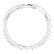 Charger l'image dans la galerie, Sterling Silver Band for 12 x 8 mm Pear Ring
