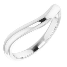 Load image into Gallery viewer, Sterling Silver Band for 10 x 5 mm Marquise Ring
