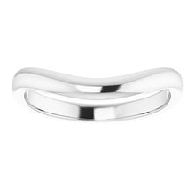 Load image into Gallery viewer, Sterling Silver Band for 9 x 4.5 mm Marquise Ring
