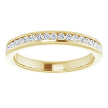 Charger l&#39;image dans la galerie, Bande d&#39;anniversaire en diamant 14K jaune 7/8 CTW
