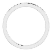 Load image into Gallery viewer, Platinum 1 CTW Diamond Anniversary Band

