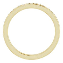 Charger l&#39;image dans la galerie, Bande d&#39;anniversaire en diamant 14K jaune 7/8 CTW
