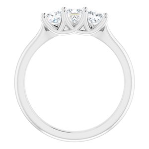 Bande d'anniversaire en diamant blanc 3/4 CTW 14K