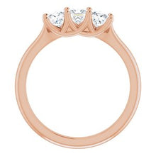 Charger l&#39;image dans la galerie, 14K Rose 3/4 CTW Diamond Anniversary Band
