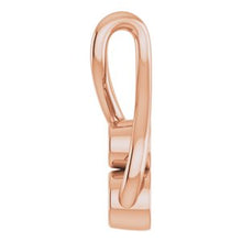 Load image into Gallery viewer, 14K Rose Freeform Pendant Mounting
