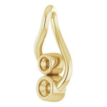 Load image into Gallery viewer, 14K Yellow Freeform Pendant Mounting
