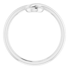 Load image into Gallery viewer, Sterling Silver Looped Bypass Ring
