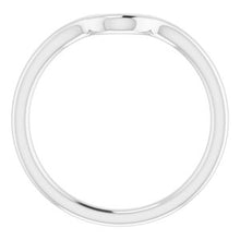 Load image into Gallery viewer, Sterling Silver Band for 7x5 mm Oval Ring
