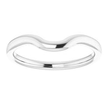 Load image into Gallery viewer, Sterling Silver Band for 7.5x7.5 mm Square Ring
