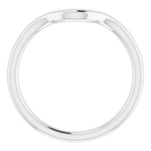 Charger l'image dans la galerie, Sterling Silver Band for 10x8 mm Oval Ring

