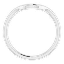 Load image into Gallery viewer, Sterling Silver Band for 10x10 mm Asscher Ring
