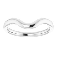 Load image into Gallery viewer, Sterling Silver  11 mm Cushion Wedding Band
