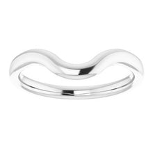 Load image into Gallery viewer, Sterling Silver Band for 11x9 mm Emerald Ring
