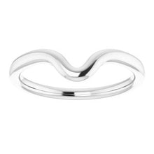 Charger l&#39;image dans la galerie, Sterling Silver Band for 8x5 mm Pear Ring
