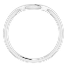 Charger l&#39;image dans la galerie, Sterling Silver Band for 10x10 mm Square Ring
