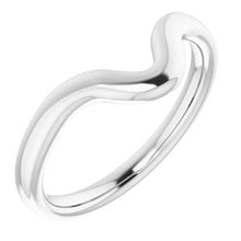 Load image into Gallery viewer, Sterling Silver Band for 12x8 mm Pear Ring
