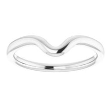 Load image into Gallery viewer, Sterling Silver Band for 8x6 mm Pear Ring
