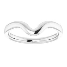 Load image into Gallery viewer, Sterling Silver Band for 12x6 mm Marquise Ring
