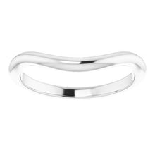 Load image into Gallery viewer, Sterling Silver  7.4 mm Round Wedding Band
