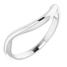 Load image into Gallery viewer, Sterling Silver  12 mm Round Wedding Band

