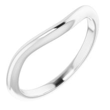 Load image into Gallery viewer, Sterling Silver  6 mm Round Wedding Band
