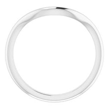 Load image into Gallery viewer, Sterling Silver  9x7 mm Oval Wedding Band
