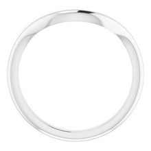 Load image into Gallery viewer, Sterling Silver  11x9 mm Oval Wedding Band
