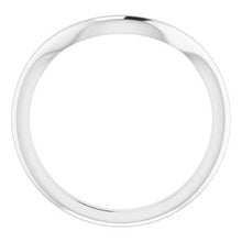 Load image into Gallery viewer, Sterling Silver  10x8 mm Oval Wedding Band
