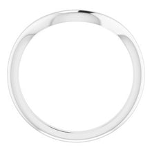 Charger l'image dans la galerie, Sterling Silver  9x7 mm Emerald Wedding Band
