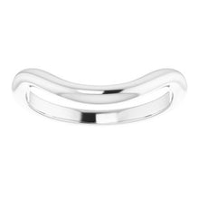 Load image into Gallery viewer, Sterling Silver  12 mm Cushion Wedding Band
