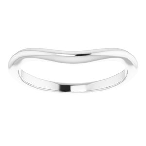 Sterling Silver  5 mm Square Wedding Band