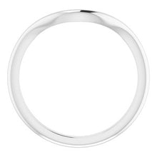 Charger l'image dans la galerie, Sterling Silver  6x3 mm Marquise Wedding Band
