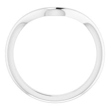 Load image into Gallery viewer, Sterling Silver  9x4.5 mm Marquise Wedding Band
