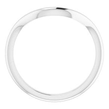 Charger l'image dans la galerie, Sterling Silver  10x8 mm Emerald Wedding Band
