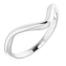 Charger l'image dans la galerie, Sterling Silver  12x6 mm Marquise Wedding Band
