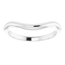 Load image into Gallery viewer, Sterling Silver  6.5 mm Square Wedding Band
