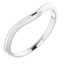 Charger l'image dans la galerie, Sterling Silver  6x4 mm Pear Wedding Band
