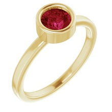 Load image into Gallery viewer, 14K Yellow Ruby Ring
