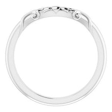 Charger l'image dans la galerie, Sterling Silver Band for 9.4 mm Round Ring
