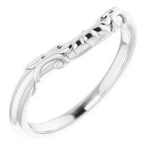 Load image into Gallery viewer, Sterling Silver Band for 9 mm Round Ring
